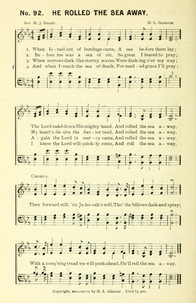 Sermons in Song No. 3: a collection of gospel hymns for use in the Sunday school, church prayer meeting, young people