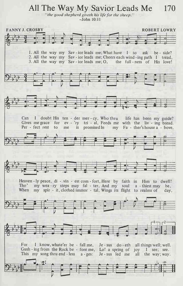 Sacred Selections for the Church: a collection of sacred selections featuring choice favorites old and new (57th ed) page 158