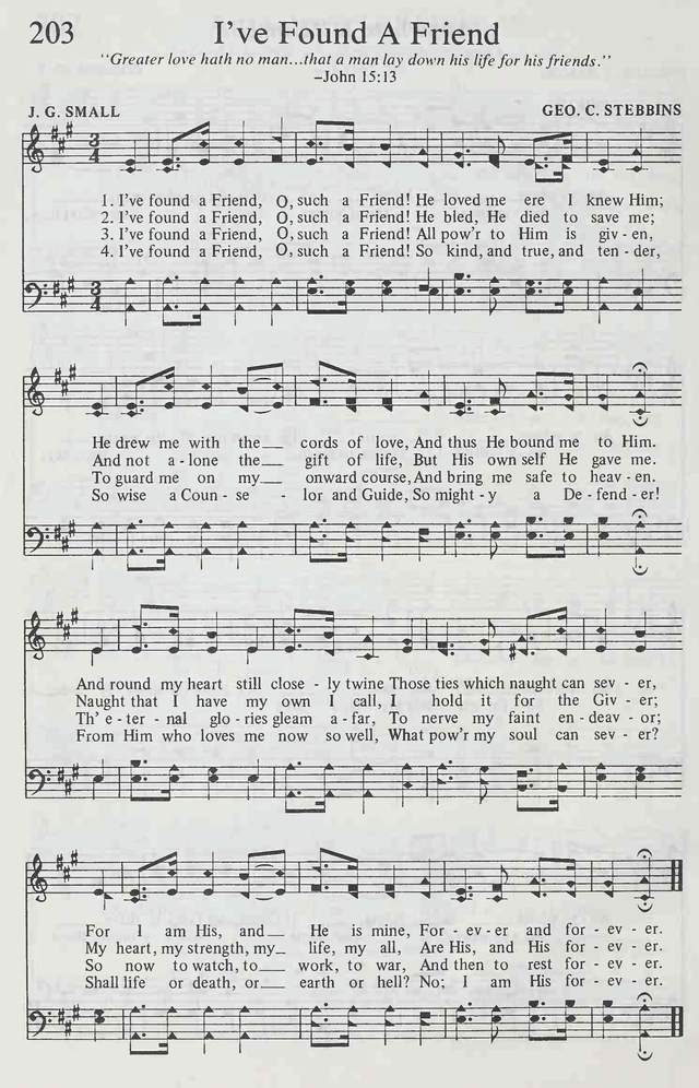 Sacred Selections for the Church: a collection of sacred selections featuring choice favorites old and new (57th ed) page 191