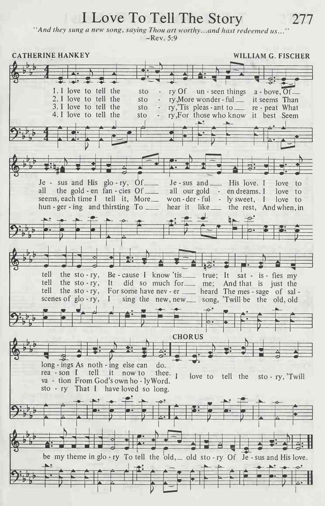 Sacred Selections for the Church: a collection of sacred selections featuring choice favorites old and new (57th ed) page 262