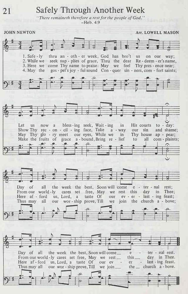 Sacred Selections for the Church: a collection of sacred selections featuring choice favorites old and new (57th ed) page 27