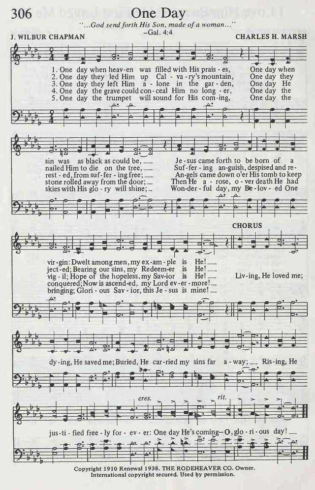 Sacred Selections for the Church: a collection of sacred selections featuring choice favorites old and new (57th ed) page 285