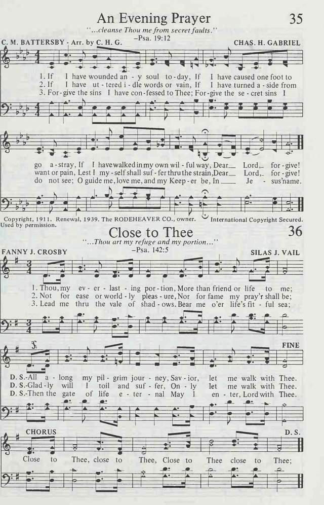 Sacred Selections for the Church: a collection of sacred selections featuring choice favorites old and new (57th ed) page 40