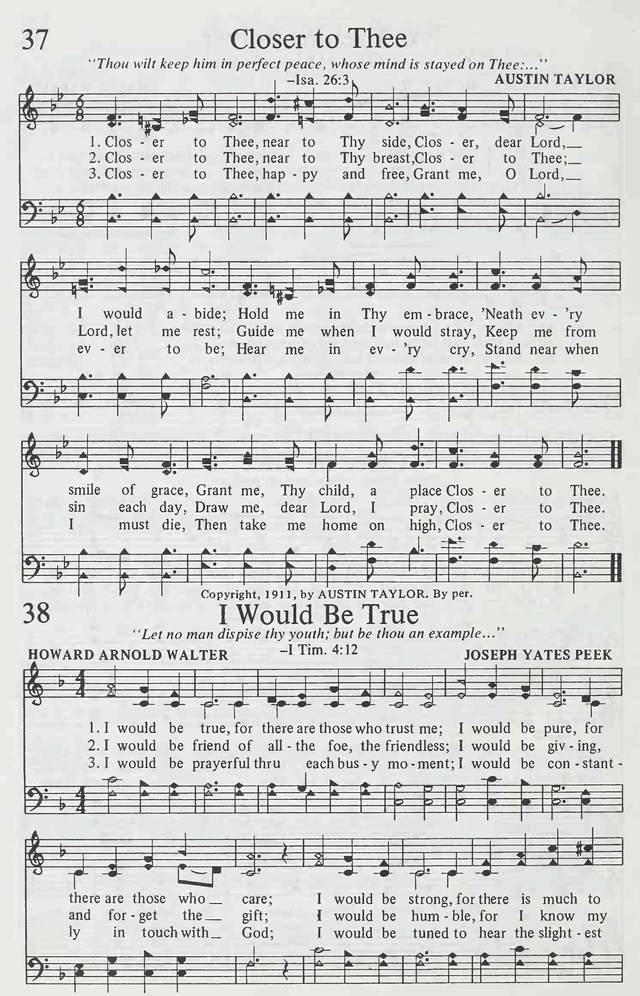 Sacred Selections for the Church: a collection of sacred selections featuring choice favorites old and new (57th ed) page 41