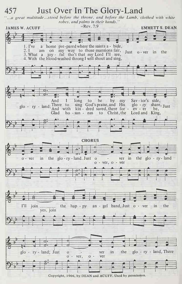 Sacred Selections for the Church: a collection of sacred selections featuring choice favorites old and new (57th ed) page 439