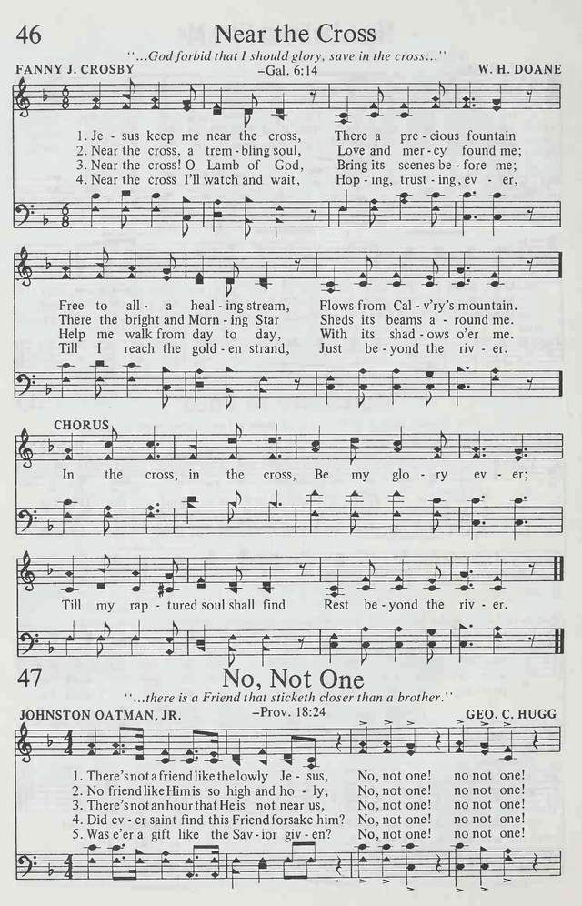 Sacred Selections for the Church: a collection of sacred selections featuring choice favorites old and new (57th ed) page 47