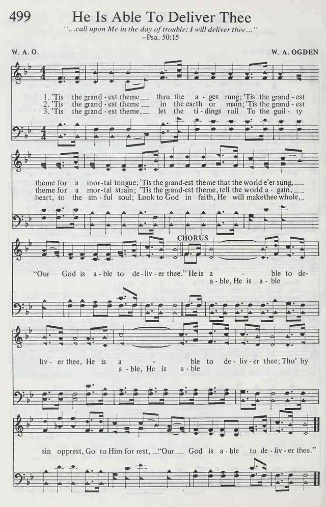 Sacred Selections for the Church: a collection of sacred selections featuring choice favorites old and new (57th ed) page 483