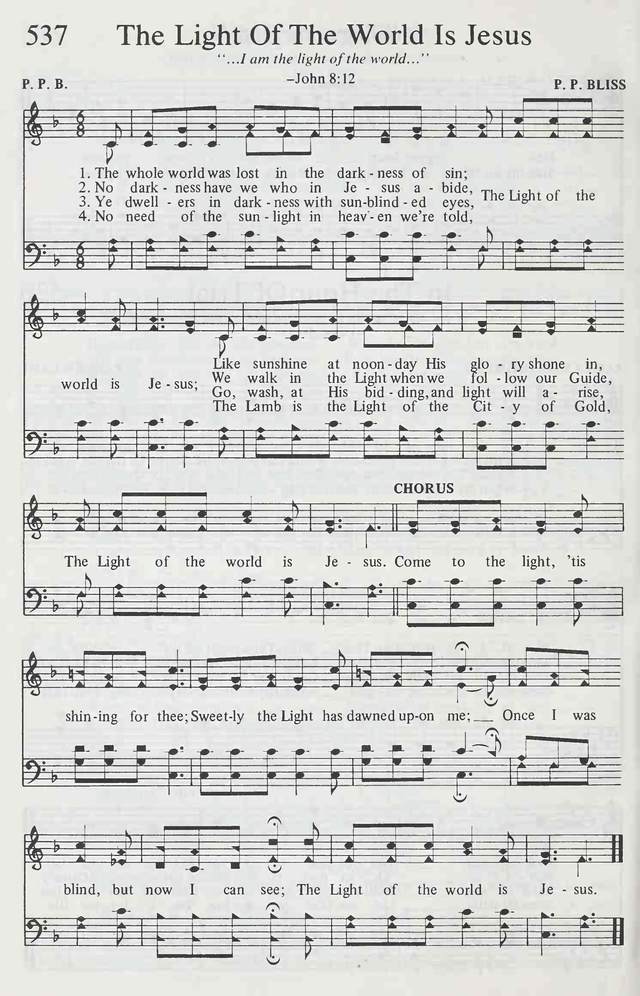 Sacred Selections for the Church: a collection of sacred selections featuring choice favorites old and new (57th ed) page 523