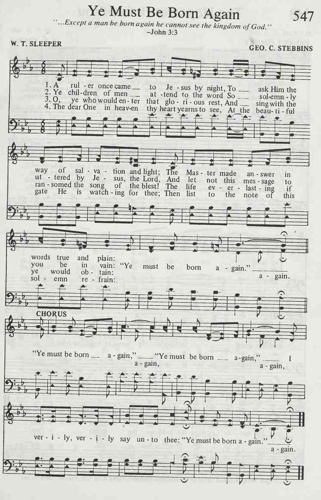 Sacred Selections for the Church: a collection of sacred selections featuring choice favorites old and new (57th ed) page 534