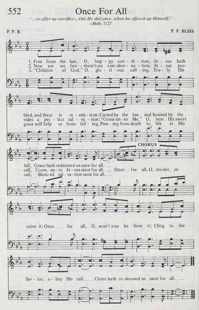 Sacred Selections for the Church: a collection of sacred selections featuring choice favorites old and new (57th ed) page 539