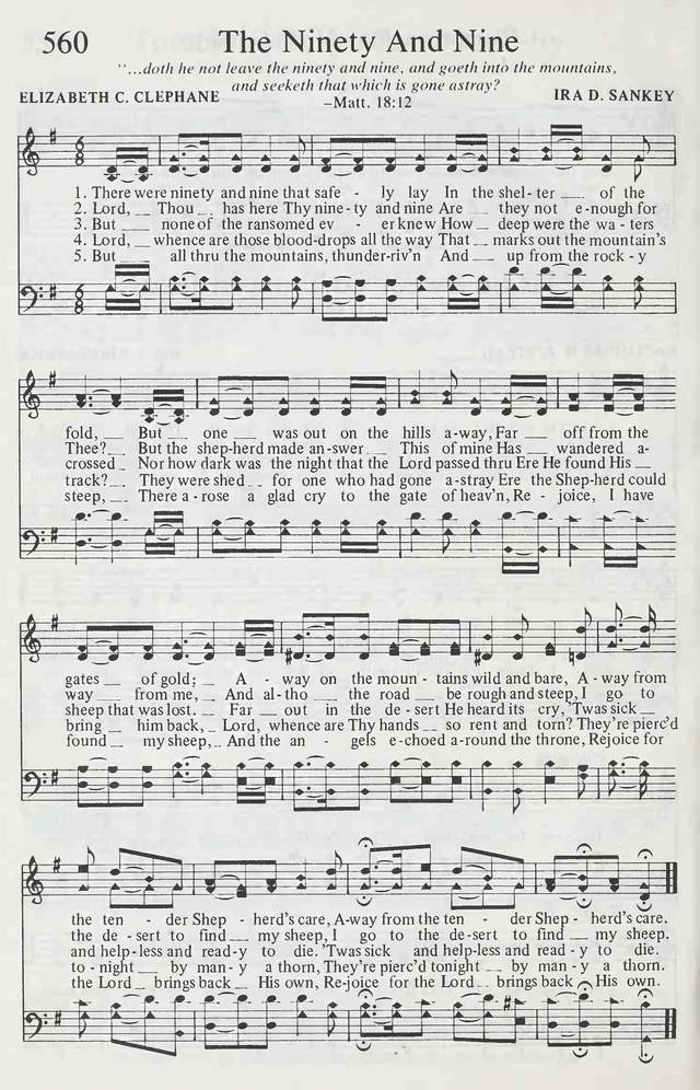 Sacred Selections for the Church: a collection of sacred selections featuring choice favorites old and new (57th ed) page 547