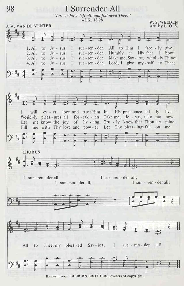 Sacred Selections for the Church: a collection of sacred selections featuring choice favorites old and new (57th ed) page 91