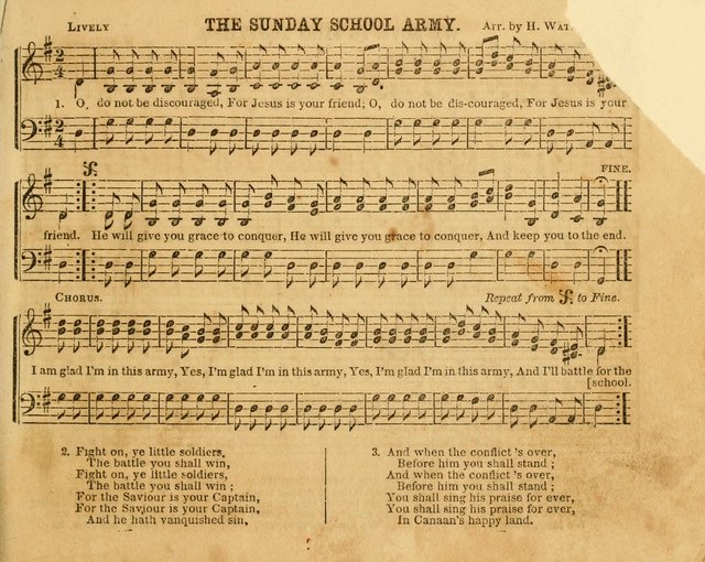 The Sabbath School Bell: a new collection of choice hymns and tunes, original and standard; carefully and simply arranged as solos, duets, trios, semi-choruses and choruses, and for organ..(Enl. Ed) page 29