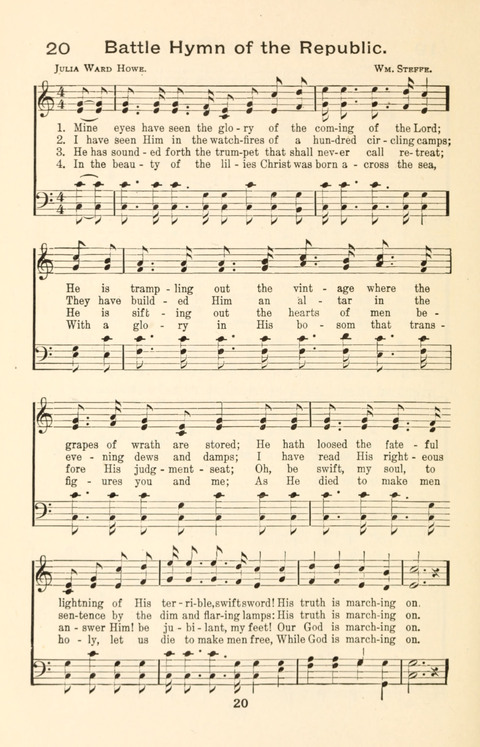 The Service Song Book: Prepared for the Men of the Army and navy by the International Committee of Young Men