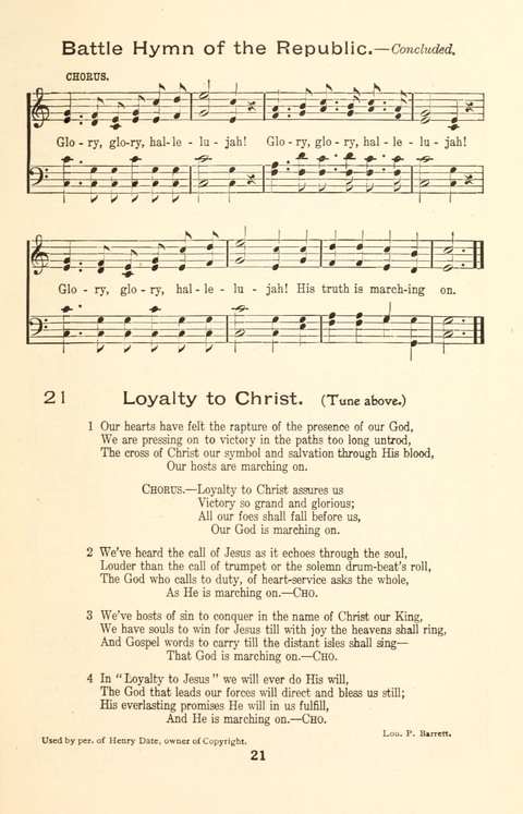 The Service Song Book: Prepared for the Men of the Army and navy by the International Committee of Young Men