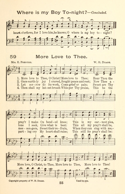 The Service Song Book: Prepared for the Men of the Army and navy by the International Committee of Young Men