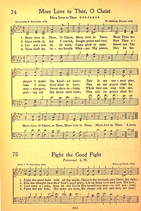 Song and Service Book for Ship and Field: Army and Navy page 102