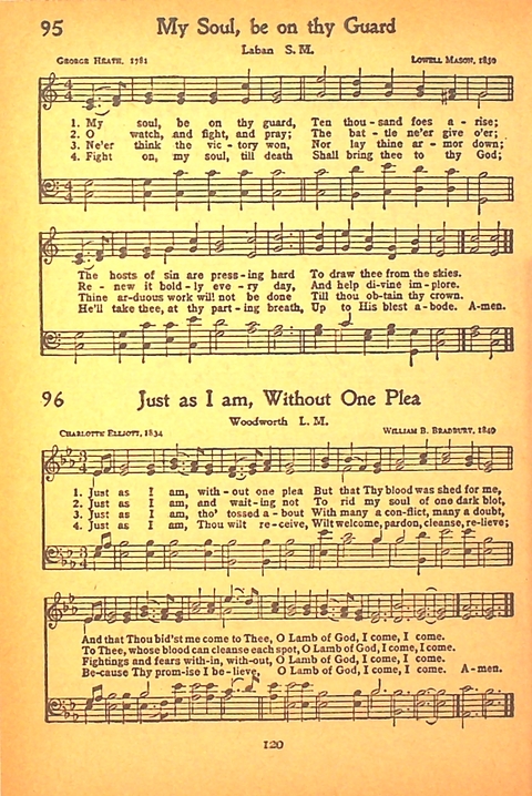 Song and Service Book for Ship and Field: Army and Navy page 120