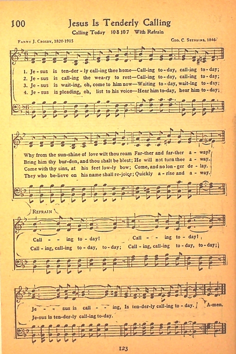 Song and Service Book for Ship and Field: Army and Navy page 123