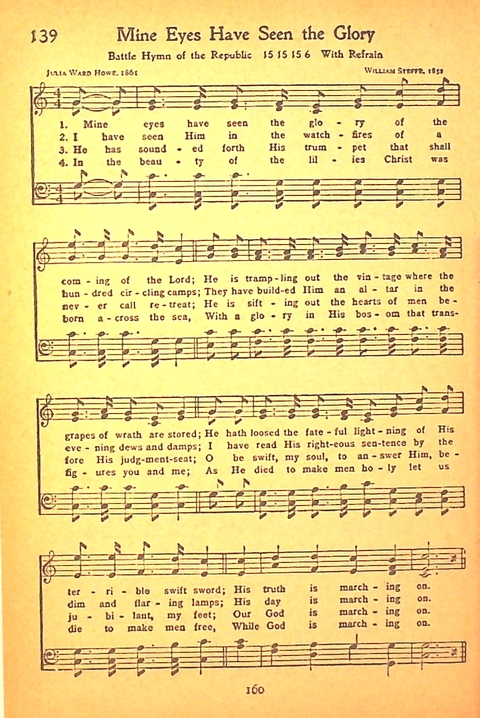 Song and Service Book for Ship and Field: Army and Navy page 160