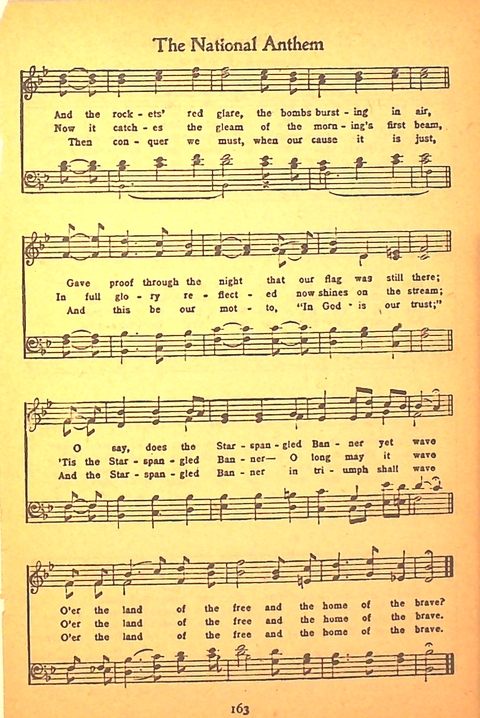 Song and Service Book for Ship and Field: Army and Navy page 163