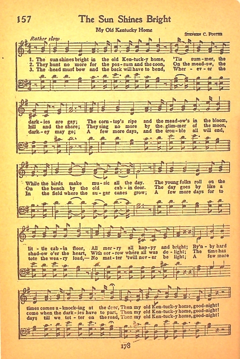 Song and Service Book for Ship and Field: Army and Navy page 178