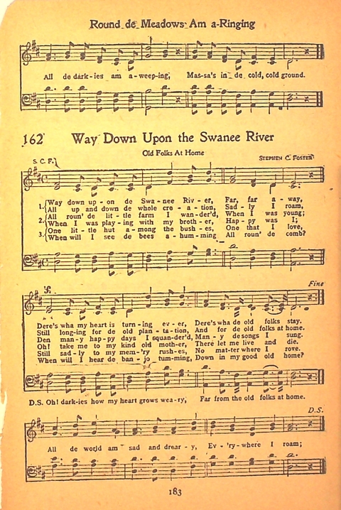 Song and Service Book for Ship and Field: Army and Navy page 183