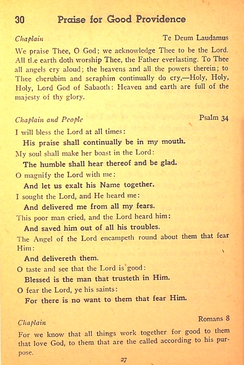 Song and Service Book for Ship and Field: Army and Navy page 27