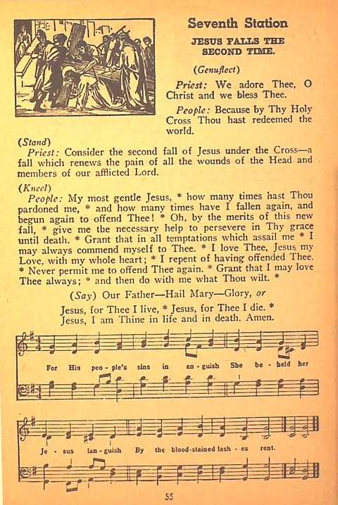 Song and Service Book for Ship and Field: Army and Navy page 55