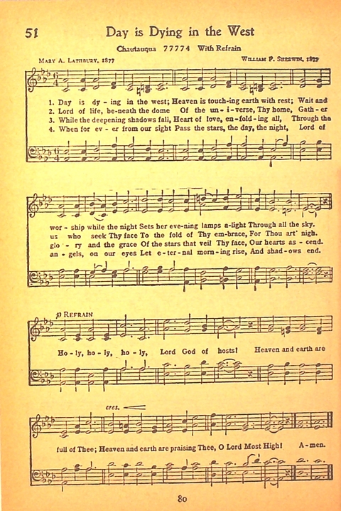 Song and Service Book for Ship and Field: Army and Navy page 80