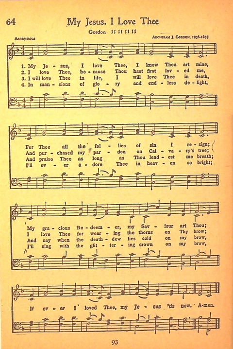 Song and Service Book for Ship and Field: Army and Navy page 93