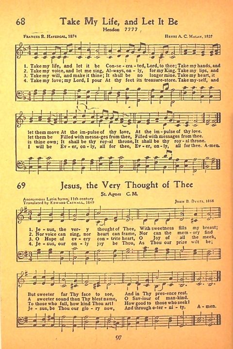 Song and Service Book for Ship and Field: Army and Navy page 97