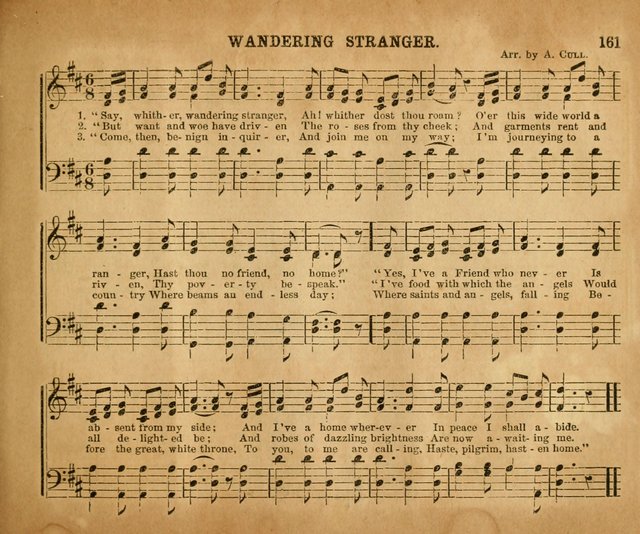 Sabbath School Bell No. 2: a superior collection of choice tunes, newly arranged and composed, and a large number of excellent hymns written expressly for this work, which are well adapted for...      page 161