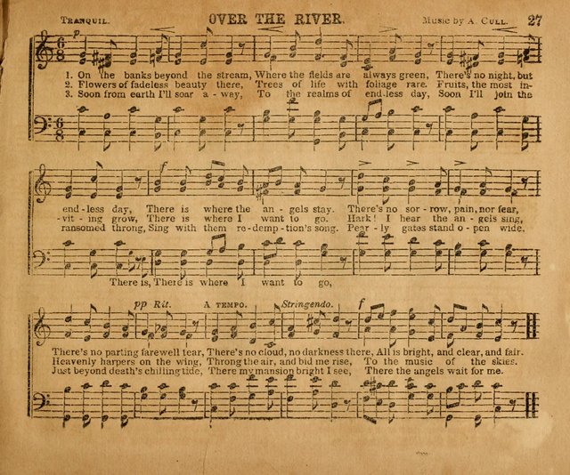 Sabbath School Bell No. 2: a superior collection of choice tunes, newly arranged and composed, and a large number of excellent hymns written expressly for this work, which are well adapted for...      page 27