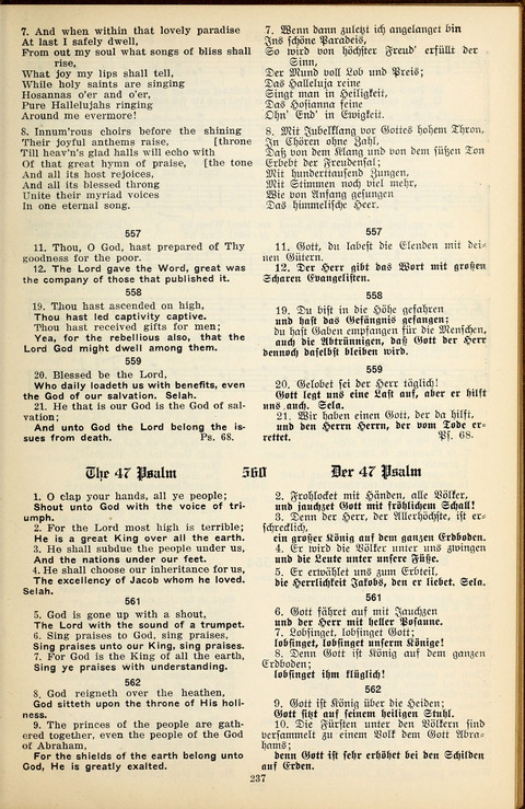 The Selah Song Book (Das Sela Gesangbuch) (2nd ed) page 235