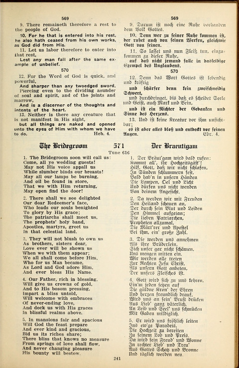 The Selah Song Book (Das Sela Gesangbuch) (2nd ed) page 239