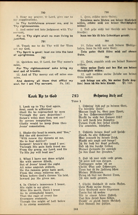 The Selah Song Book (Das Sela Gesangbuch) (2nd ed) page 342