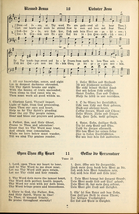 The Selah Song Book (Das Sela Gesangbuch) (2nd ed) page 5