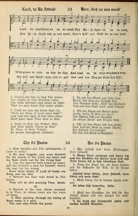 The Selah Song Book (Das Sela Gesangbuch) (2nd ed) page 8