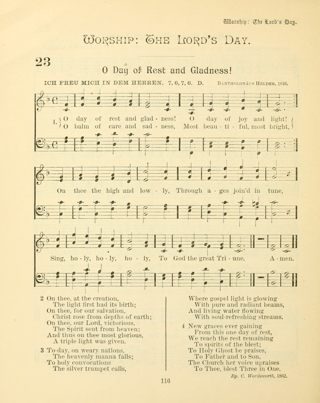 Sunday-School Book: with music: for the use of the Evangelical Lutheran congregations (Rev. and Enl.) page 118