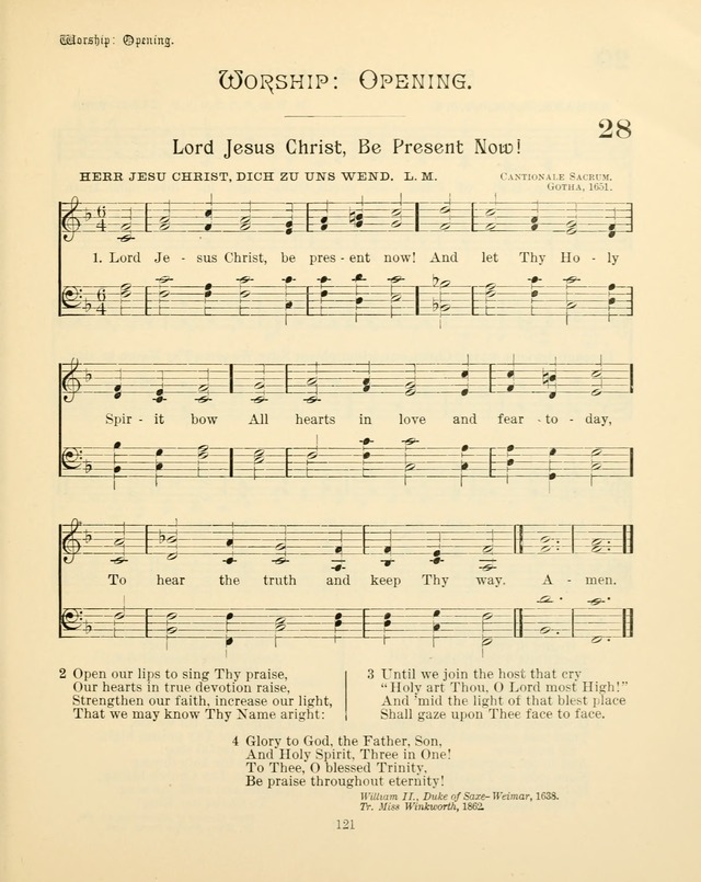 Sunday-School Book: with music: for the use of the Evangelical Lutheran congregations (Rev. and Enl.) page 123