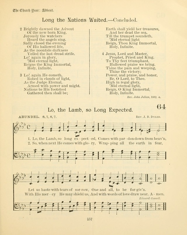 Sunday-School Book: with music: for the use of the Evangelical Lutheran congregations (Rev. and Enl.) page 159