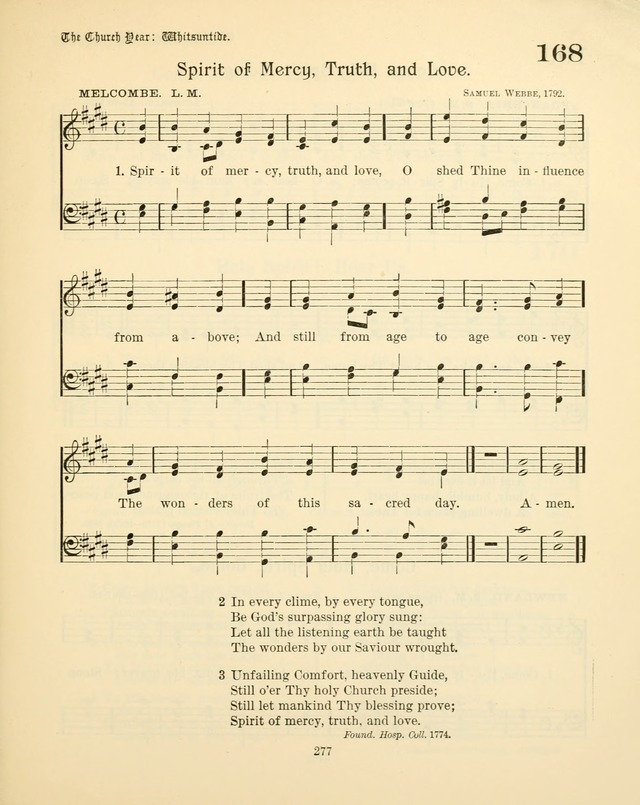 Sunday-School Book: with music: for the use of the Evangelical Lutheran congregations (Rev. and Enl.) page 279