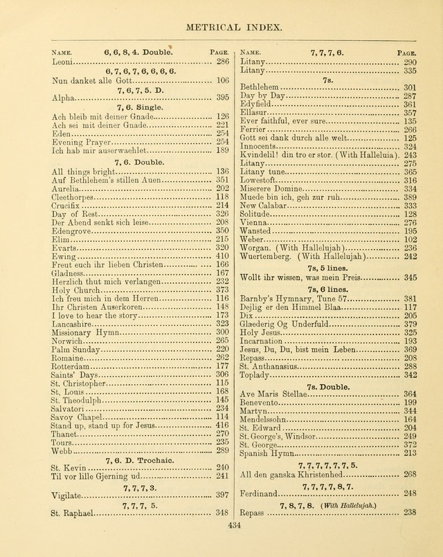 Sunday-School Book: with music: for the use of the Evangelical Lutheran congregations (Rev. and Enl.) page 436