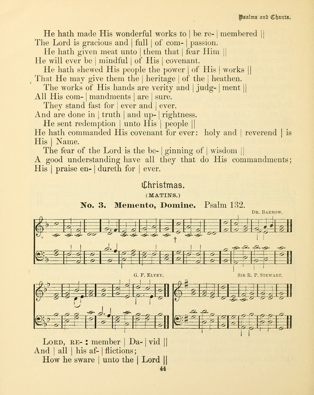 Sunday-School Book: with music: for the use of the Evangelical Lutheran congregations (Rev. and Enl.) page 44