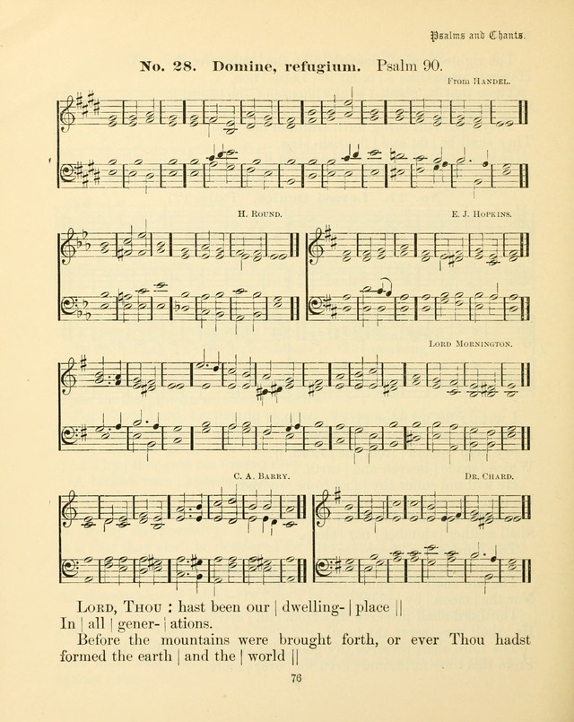 Sunday-School Book: with music: for the use of the Evangelical Lutheran congregations (Rev. and Enl.) page 78