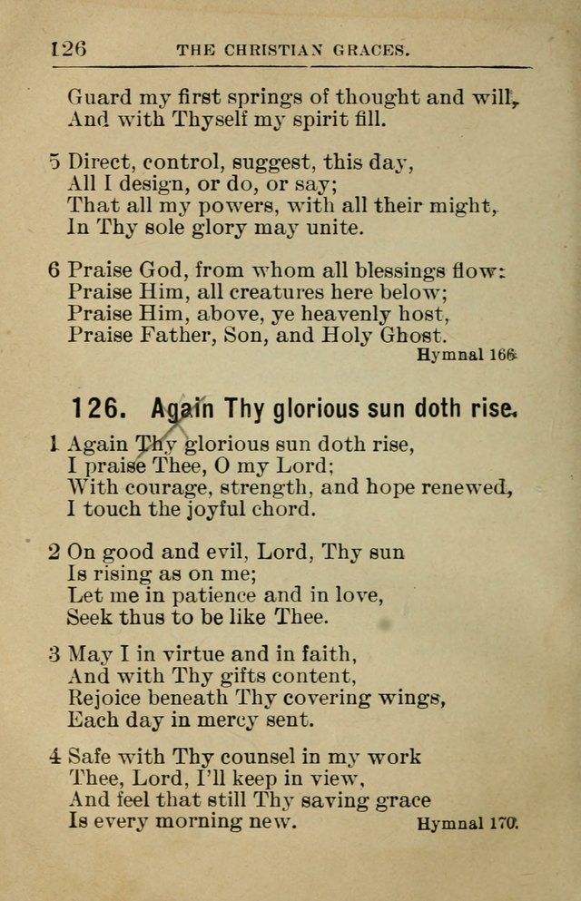 Sunday School Book: containing liturgy and hymns for the Sunday School (Rev. and Enl. Ed.) page 128