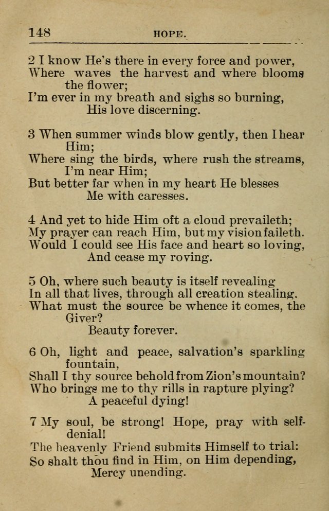 Sunday School Book: containing liturgy and hymns for the Sunday School (Rev. and Enl. Ed.) page 150