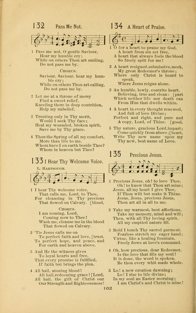 Songs and Solos used by the Christian Crusaders: in their Special Soul-Saving Work: and adapted for the church, grove, school, choir, and home page 101