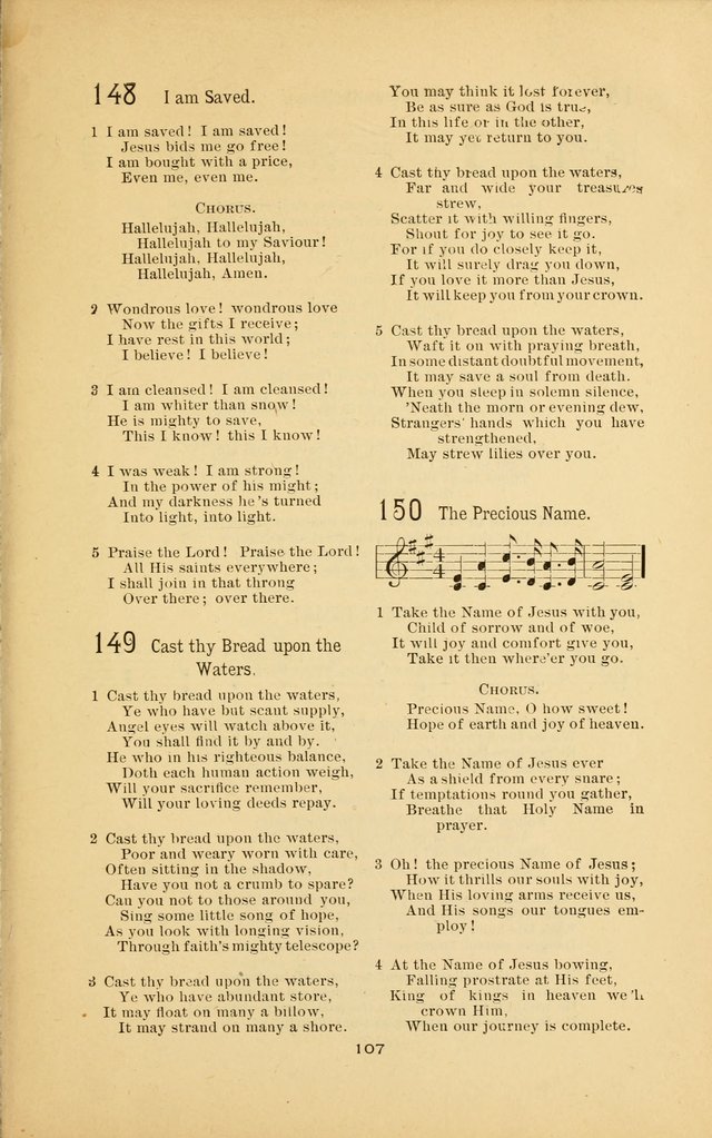 Songs and Solos used by the Christian Crusaders: in their Special Soul-Saving Work: and adapted for the church, grove, school, choir, and home page 106